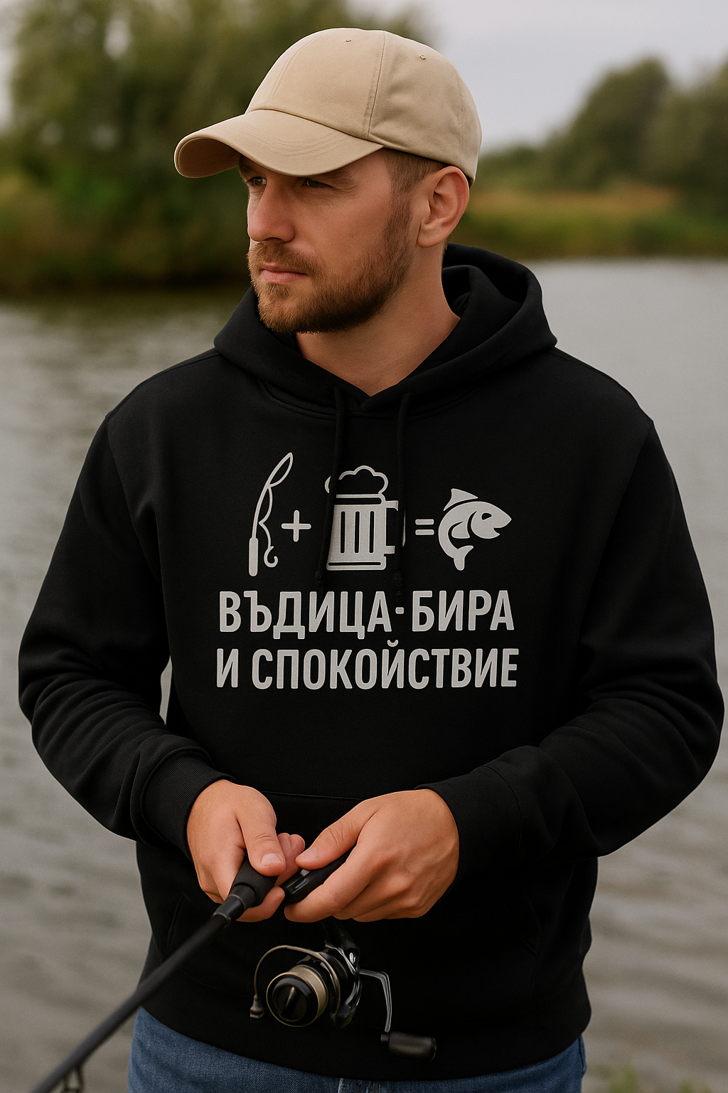 Въдица Бира Спокойствие! / Hoodie